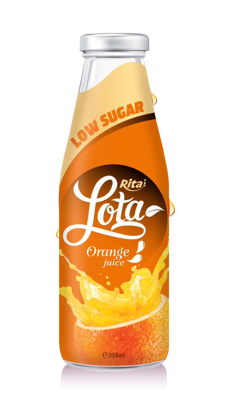 250ml Lota Orange juice low sugar RITA Beverage